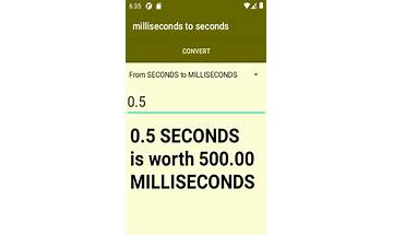 Minutes to seconds converter for Android - Download the APK from Habererciyes